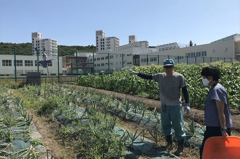 みなみの杜高等支援学校　畑